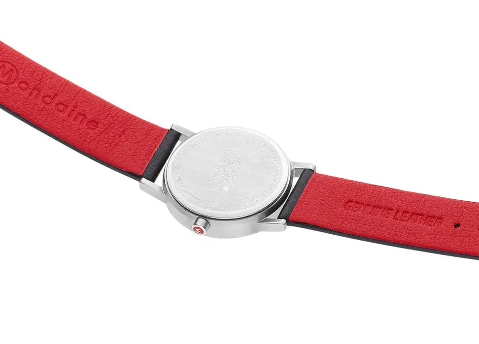 Mondaine Classic Vegan Grape Leather Watch sold by Jura Watches product image thumbnail 3