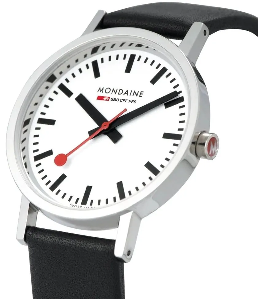 Mondaine Classic Vegan Grape Leather Watch sold by Jura Watches product image thumbnail 2