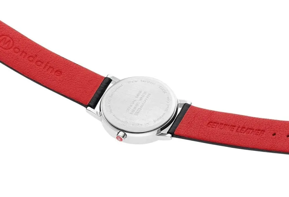 Mondaine Classic Vegan Grape Leather Watch sold by Jura Watches product image thumbnail 4