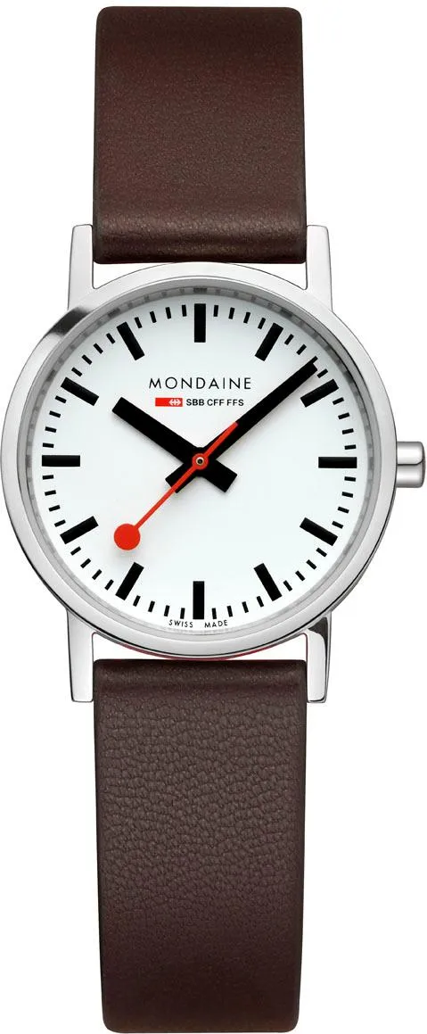 Mondaine Classic Vegan Grape Leather Watch sold by Jura Watches product image thumbnail 2