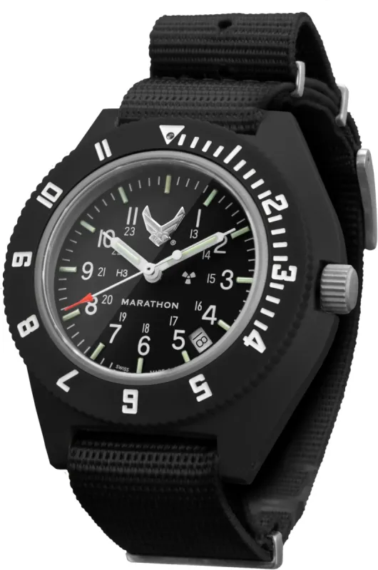 Marathon USAF Official Pilots Navigator With Date Watch made by Jura Watches