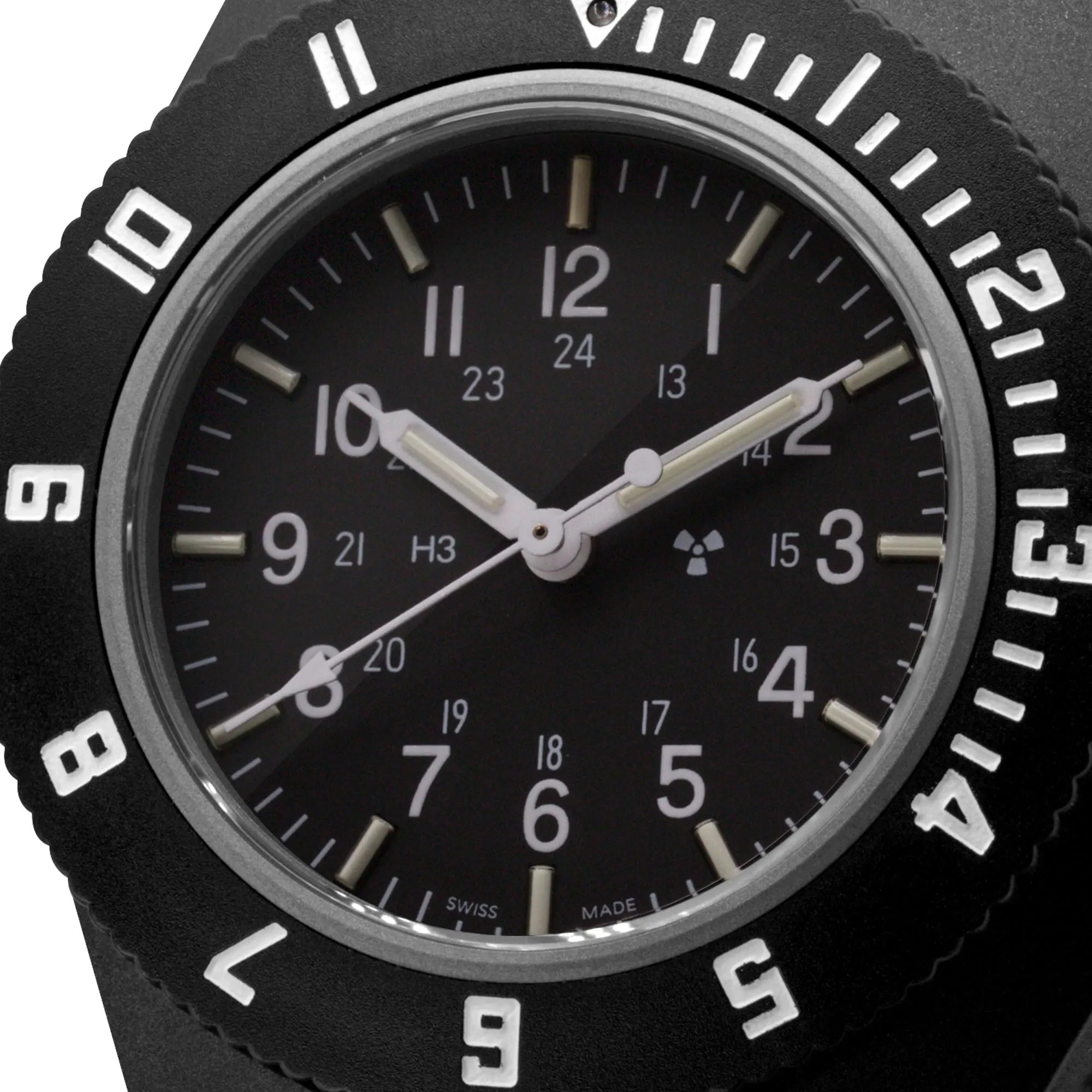 Marathon Navigator Black Pilots Watch sold by Jura Watches product image thumbnail 2