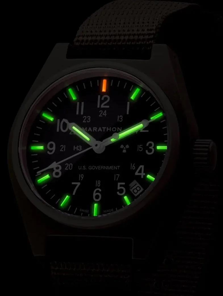 Marathon General Purpose Sage Green Quartz With Date GPQ Watch sold by Jura Watches product image thumbnail 3
