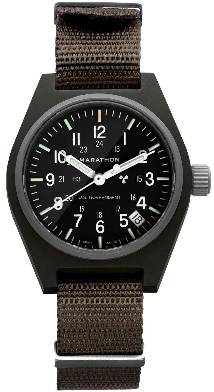 Marathon General Purpose Sage Green Quartz With Date GPQ Watch sold by Jura Watches product image thumbnail 2