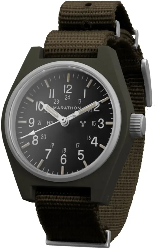Marathon General Purpose Sage Green Mechanical GPM Watch sold by Jura Watches