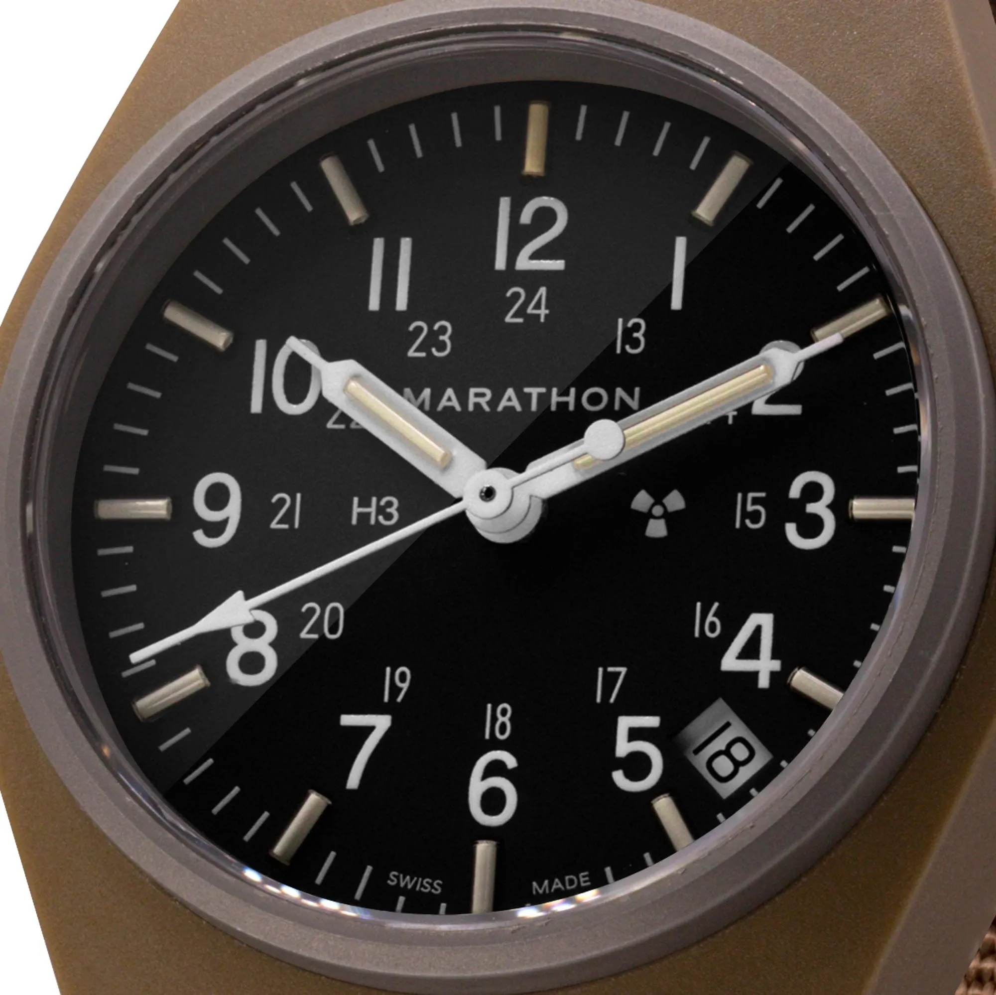 Marathon General Purpose Desert Tan Quartz With Date GPQ Watch sold by Jura Watches product image thumbnail 2