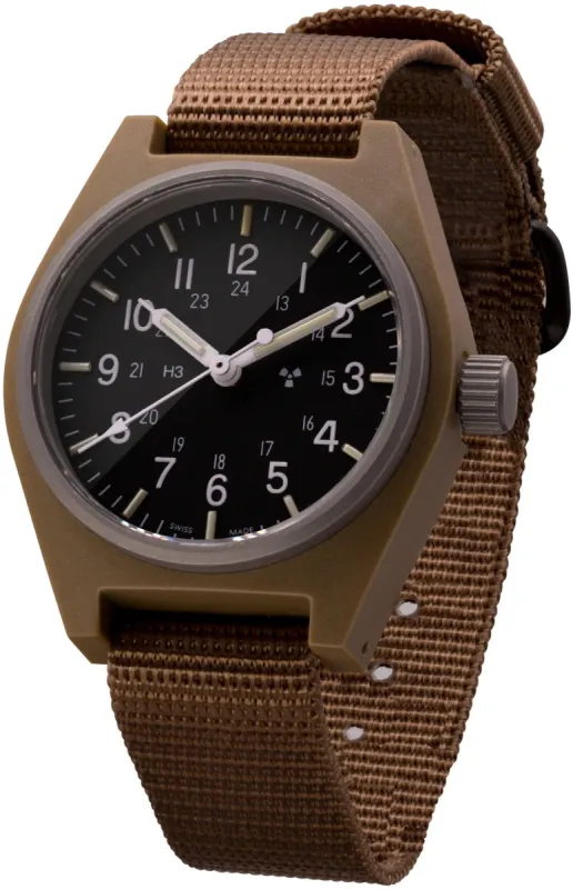 Marathon General Purpose Desert Tan Quartz GPQ Watch sold by Jura Watches