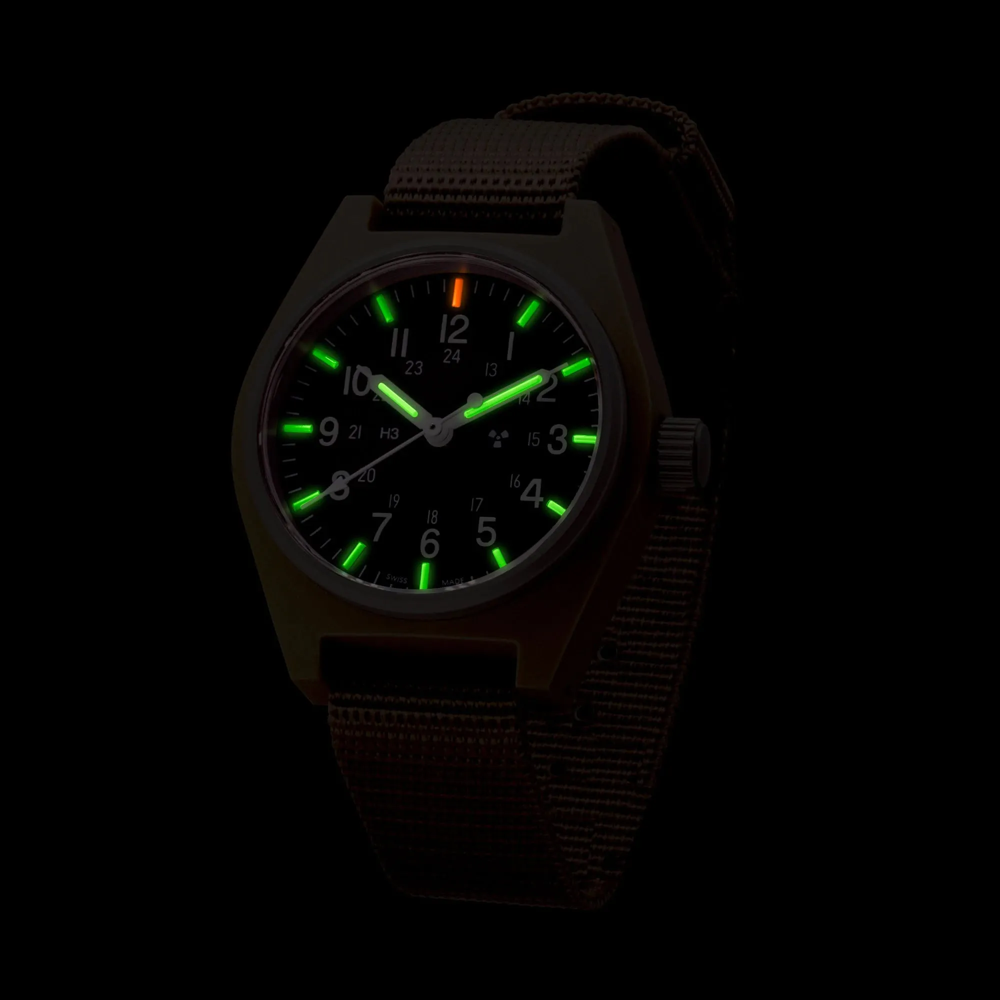 Marathon General Purpose Desert Tan Quartz GPQ Watch sold by Jura Watches product image thumbnail 2