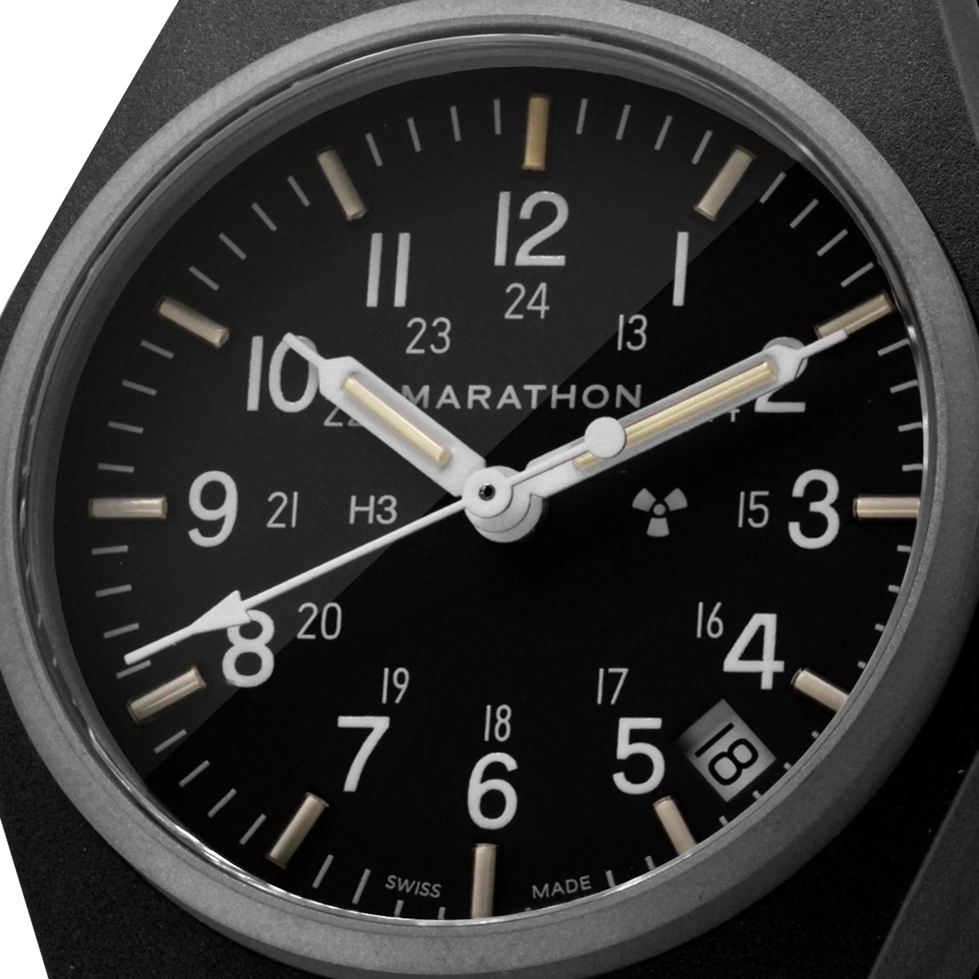 Marathon General Purpose Black Quartz With Date GPQ Watch sold by Jura Watches product image thumbnail 3