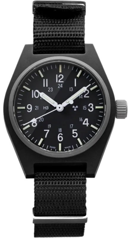 Marathon General Purpose Black Quartz GPQ Watch sold by Jura Watches