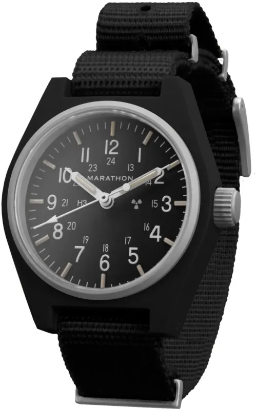 Marathon General Purpose Black Mechanical GPM Watch sold by Jura Watches