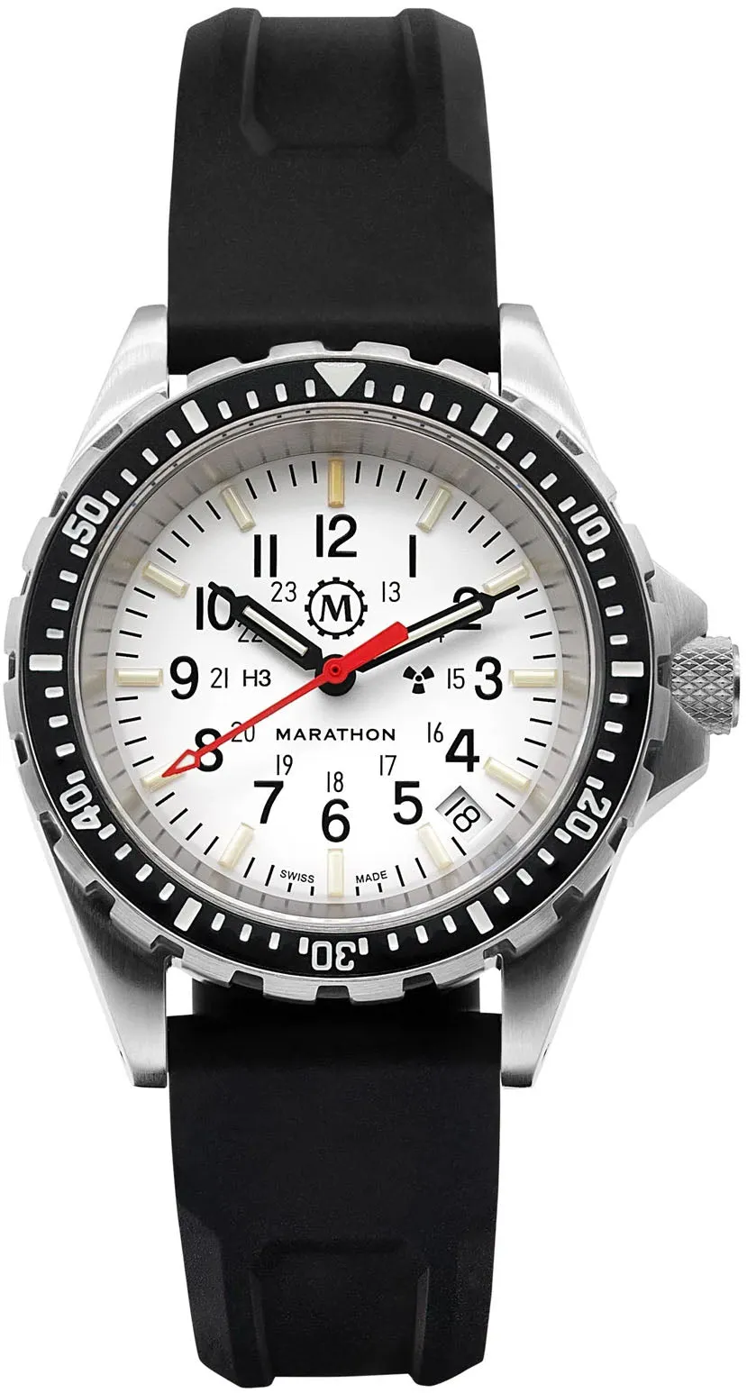 Marathon Dive Medium Arctic Edition Divers Quartz MSAR Quartz Watch sold by Jura Watches product image thumbnail 2