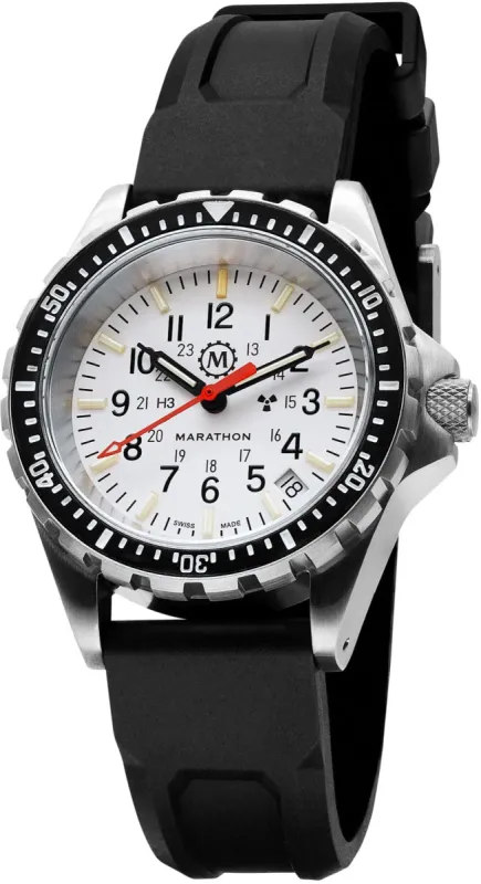 Marathon Dive Medium Arctic Edition Divers Quartz MSAR Quartz Watch sold by Jura Watches