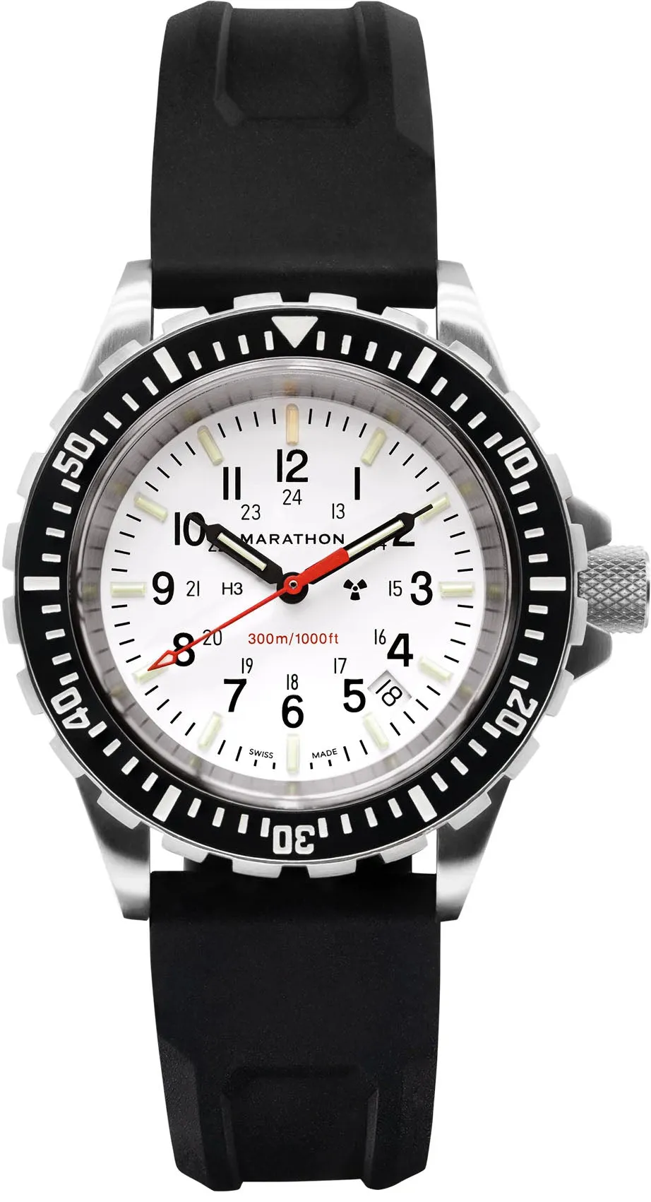 Marathon Dive Large Arctic Edition Divers Quartz TSAR Watch sold by Jura Watches product image thumbnail 2