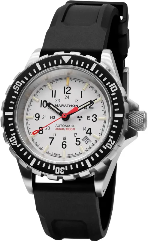 Marathon Dive Large Arctic Edition Divers Automatic GSAR Watch sold by Jura Watches