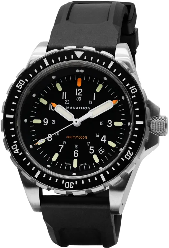 Marathon Dive Jumbo Divers Quartz JSAR Watch sold by Jura Watches