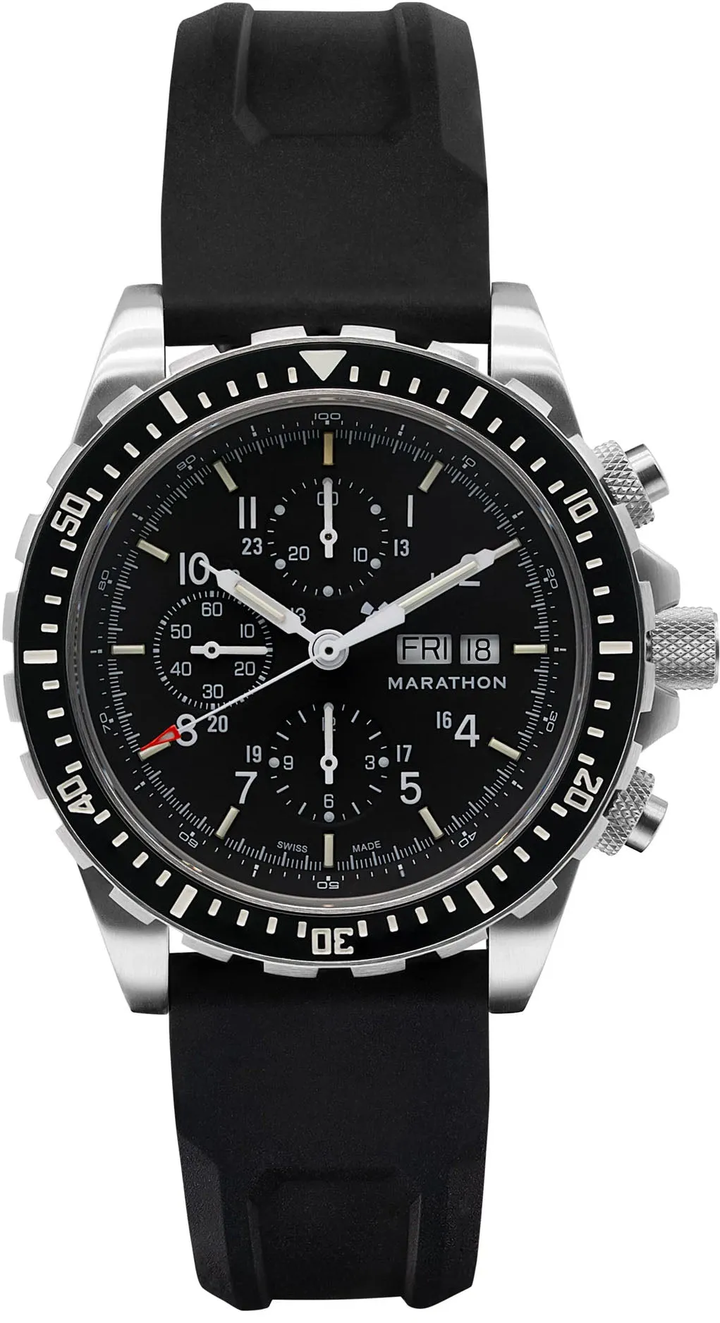 Marathon Dive Jumbo Diver Pilots Automatic Chronograph CSAR Watch sold by Jura Watches product image thumbnail 2