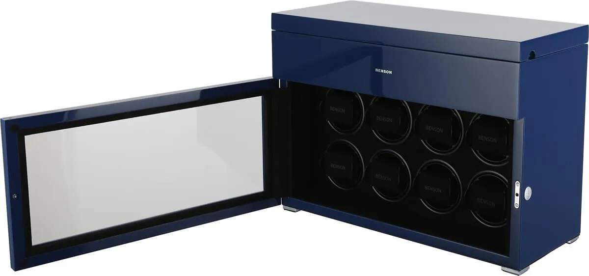 Benson Watch Winder Black Series 8.16.BL Blue Limited Edition sold by Jura Watches product image thumbnail 3