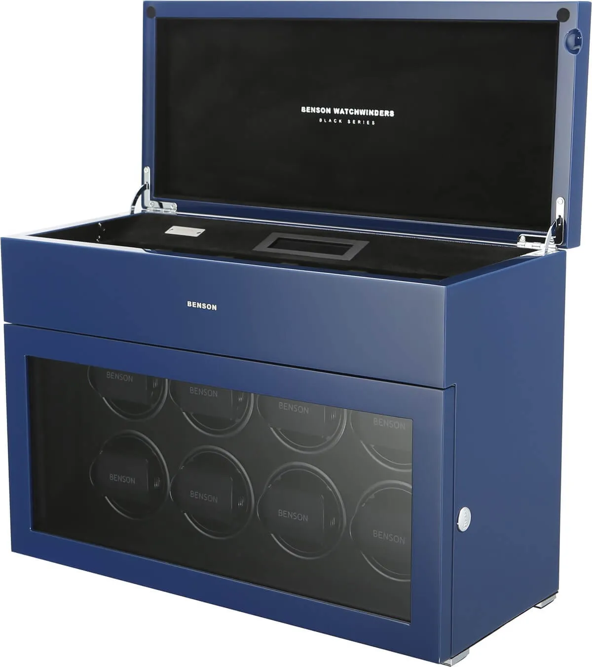 Benson Watch Winder Black Series 8.16.BL Blue Limited Edition sold by Jura Watches product image thumbnail 4