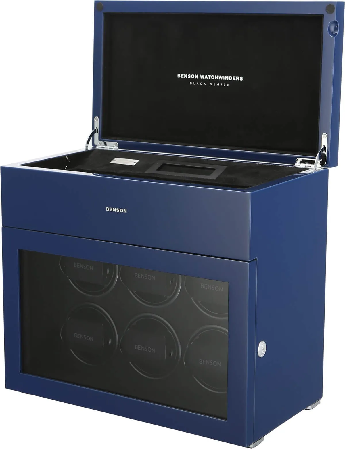 Benson Watch Winder Black Series 6.16.BL Blue sold by Jura Watches product image thumbnail 4