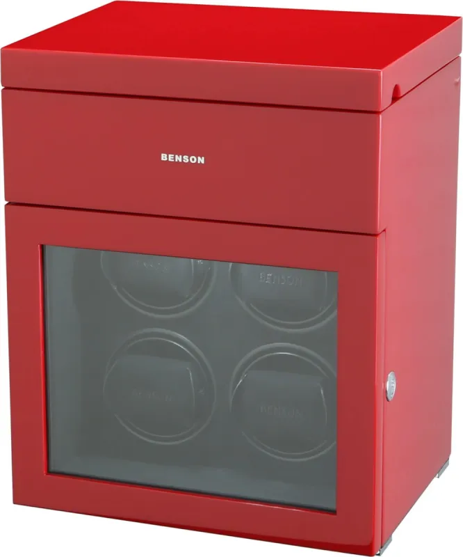 Benson Watch Winder Black Series 4.16.RD Red Limited Edition made by Jura Watches