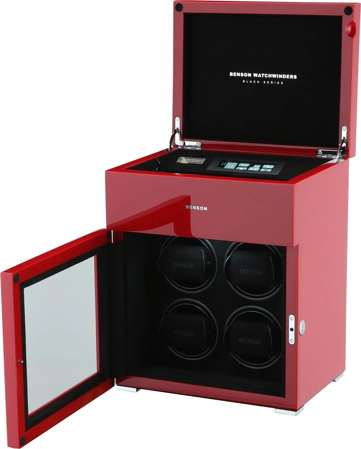Benson Watch Winder Black Series 4.16.RD Red Limited Edition sold by Jura Watches product image thumbnail 2