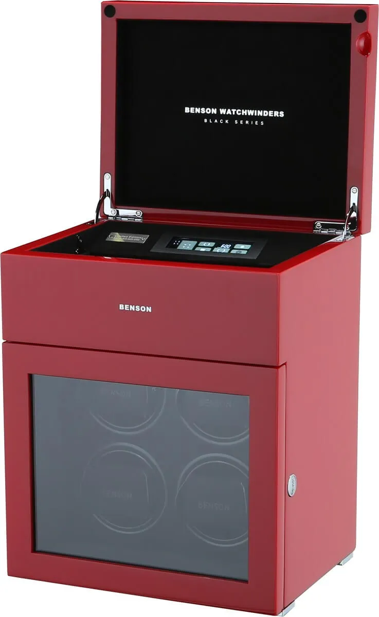 Benson Watch Winder Black Series 4.16.RD Red Limited Edition sold by Jura Watches product image thumbnail 3