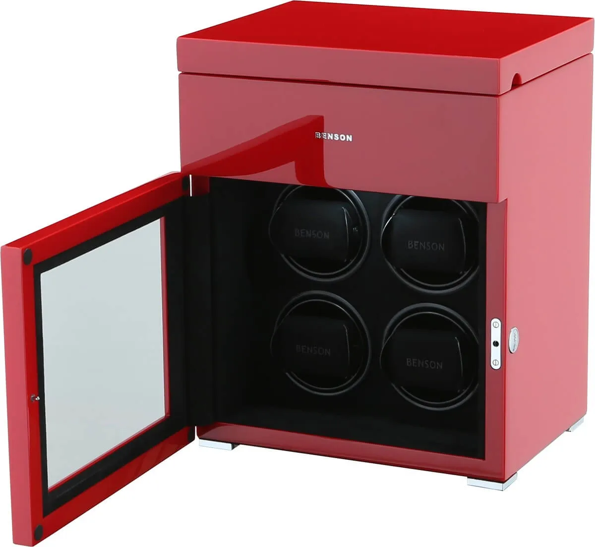 Benson Watch Winder Black Series 4.16.RD Red Limited Edition sold by Jura Watches product image thumbnail 4