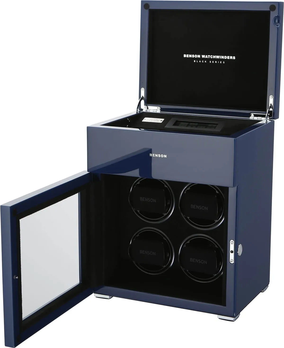 Benson Watch Winder Black Series 4.16.BL Blue Limited Edition sold by Jura Watches product image thumbnail 4