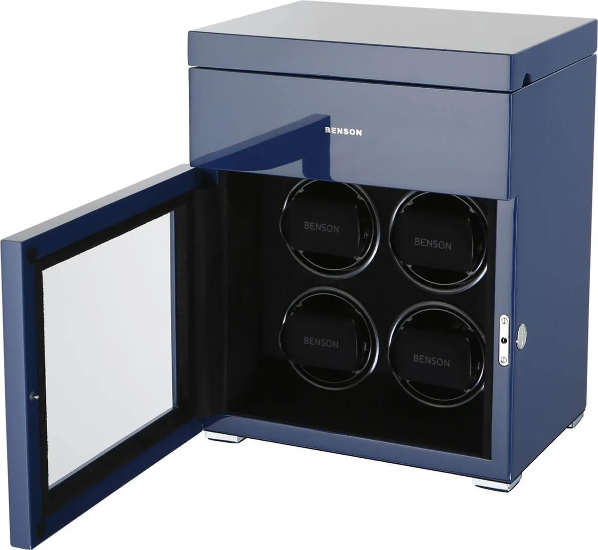 Benson Watch Winder Black Series 4.16.BL Blue Limited Edition sold by Jura Watches product image thumbnail 2