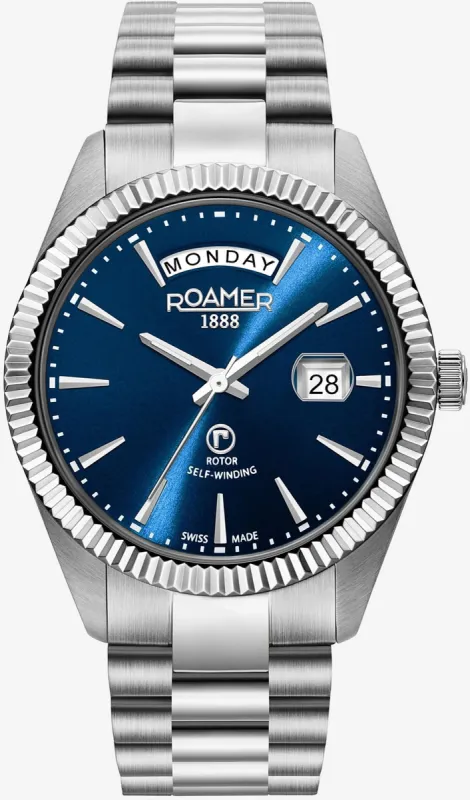Roamer Primeline Day Date sold by Jura Watches