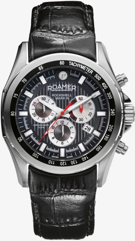Roamer Rockshell Mark III Chrono sold by Jura Watches