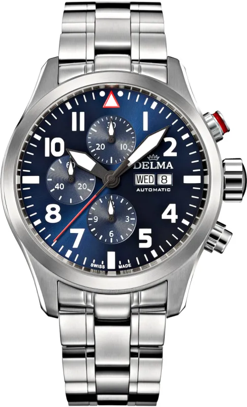 Delma Commander Blue sold by Jura Watches