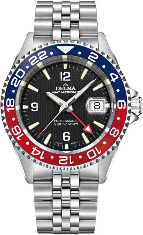 Delma Santiago GMT Meridian sold by Jura Watches