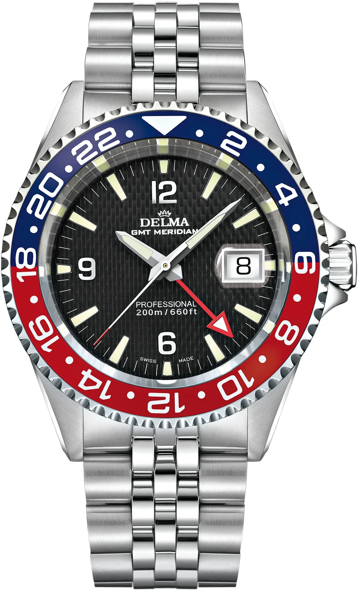 Delma Santiago GMT Meridian sold by Jura Watches