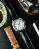 Duckworth Prestex Bolton Small Seconds White Black Leather sold by Jura Watches