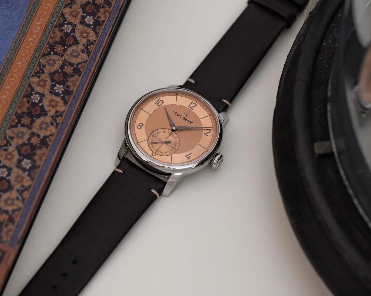 Louis Erard Excellence Petite Seconde Terracotta 42mm sold by Jura Watches product image thumbnail 3