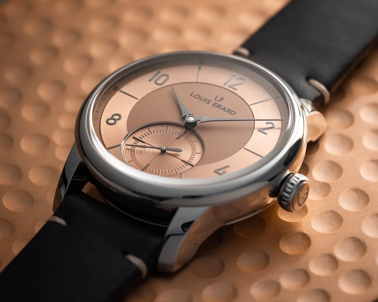 Louis Erard Excellence Petite Seconde Terracotta 39mm sold by Jura Watches product image thumbnail 2