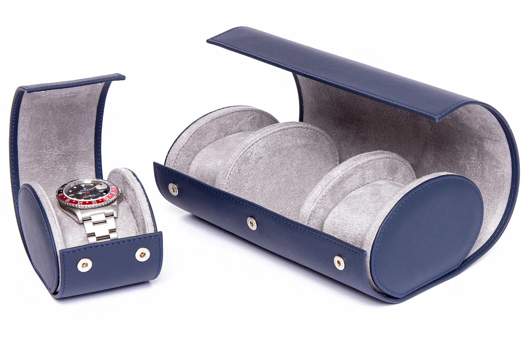 Rapport Watch Roll Hyde Park Navy Three Watch sold by Jura Watches product image thumbnail 2