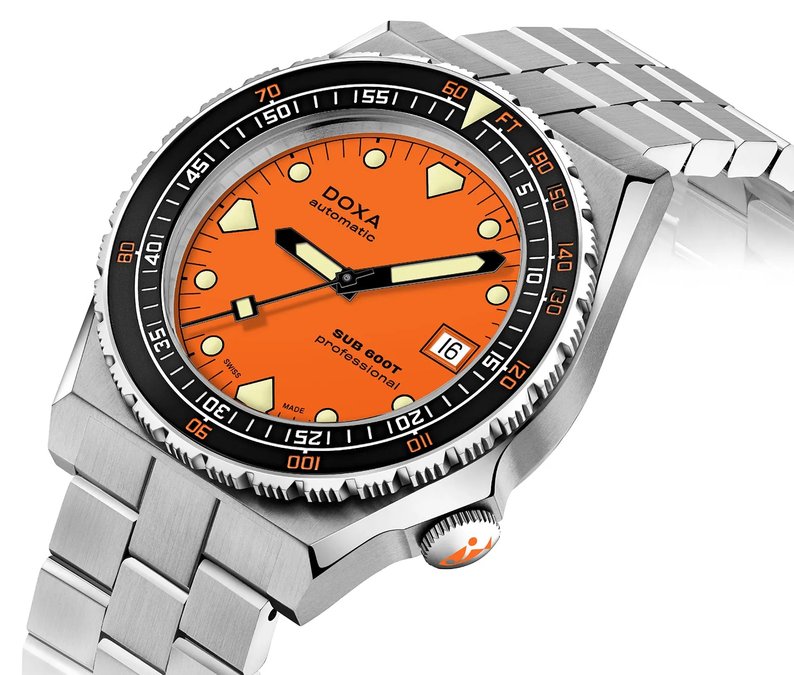 Doxa SUB 600T Professional Bracelet sold by Jura Watches product image thumbnail 2