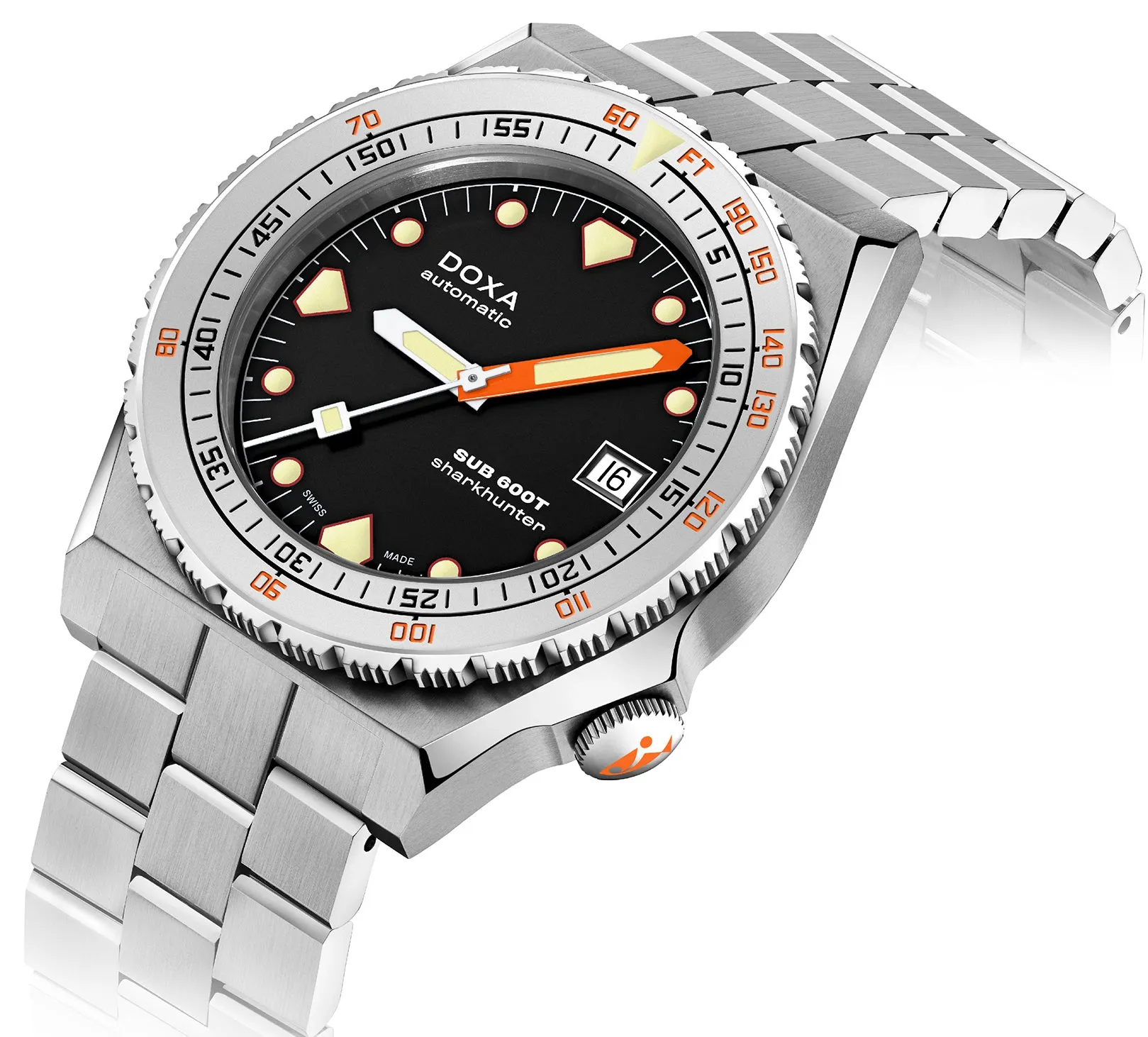 Doxa SUB 600T Sharkhunter Bracelet sold by Jura Watches product image thumbnail 2