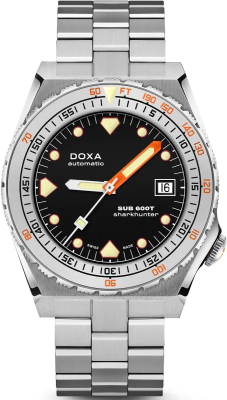 Doxa SUB 600T Sharkhunter Bracelet sold by Jura Watches