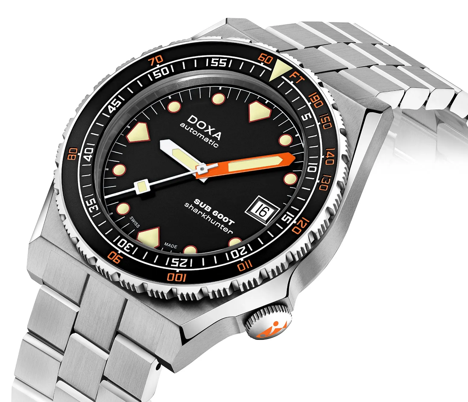 Doxa SUB 600T Sharkhunter Bracelet sold by Jura Watches product image thumbnail 2