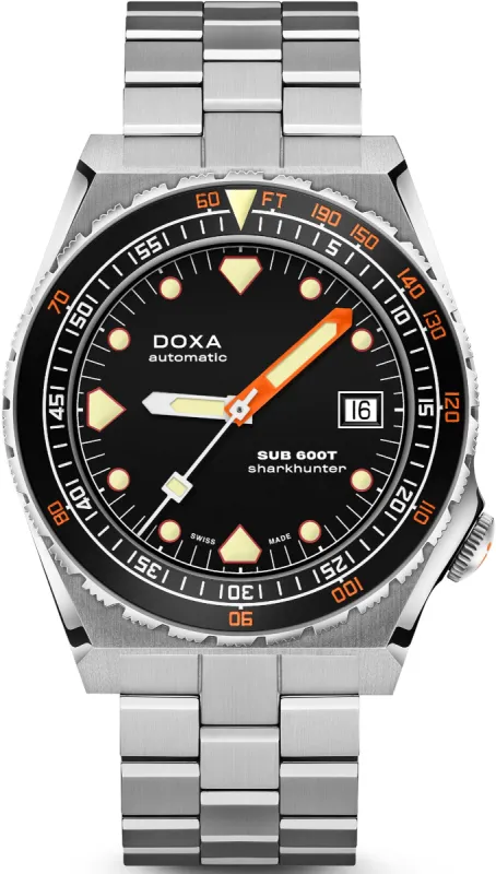 Doxa SUB 600T Sharkhunter Bracelet sold by Jura Watches