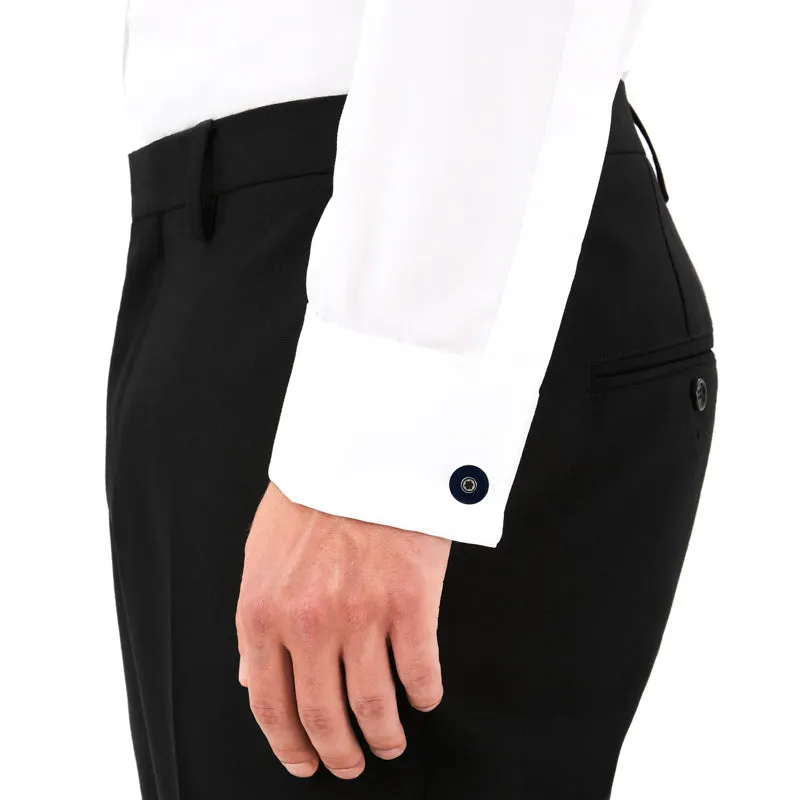 Montblanc Cufflinks Stainless Steel Blue Resin Star sold by Jura Watches product image thumbnail 4
