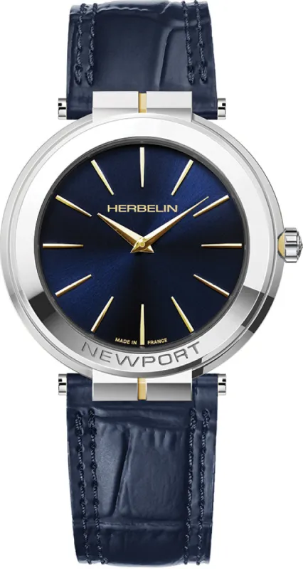 Herbelin Newport Slim Mens made by Jura Watches