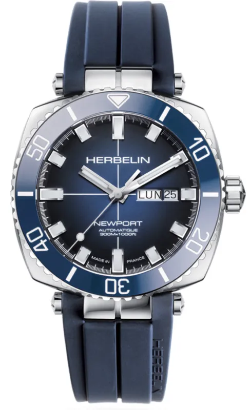 Herbelin Newport Heritage Mens made by Jura Watches