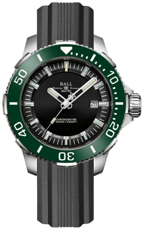 Ball Watch Company Engineer Hydrocarbon DeepQuest II Ceramic made by Jura Watches