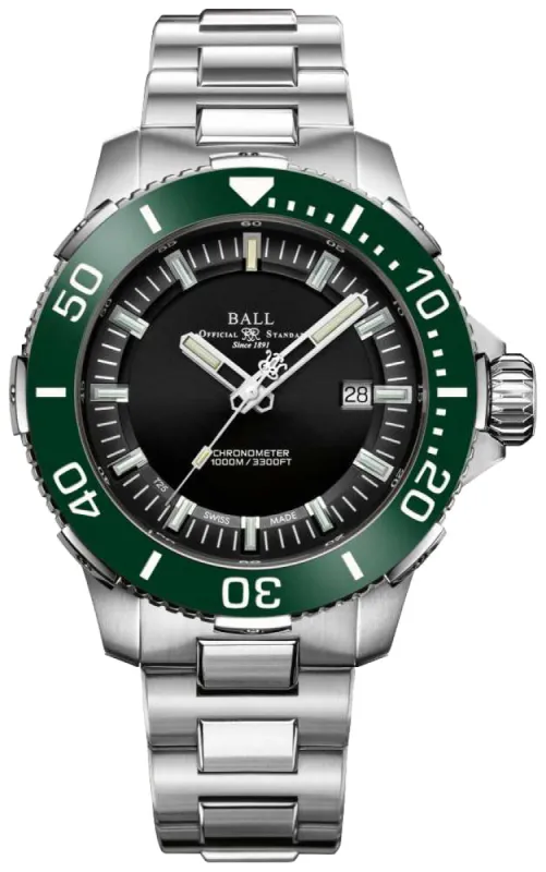 Ball Watch Company Engineer Hydrocarbon DeepQuest II Ceramic made by Jura Watches