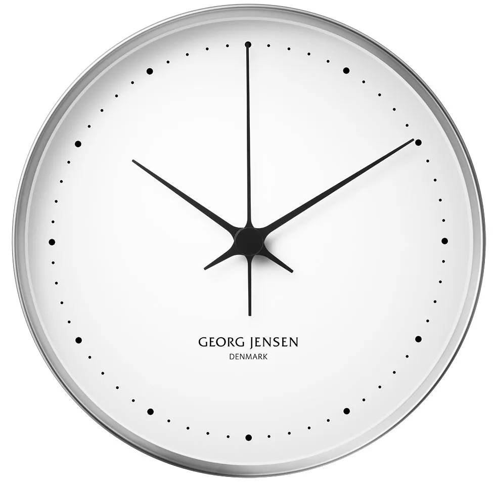 Georg Jensen Clock Koppel 30cm sold by Jura Watches